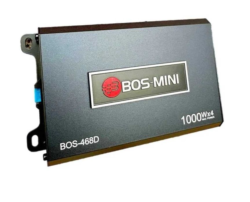 Усилитель автомобильный для Android магнитолы BOS-MINI 468D 4х100W
