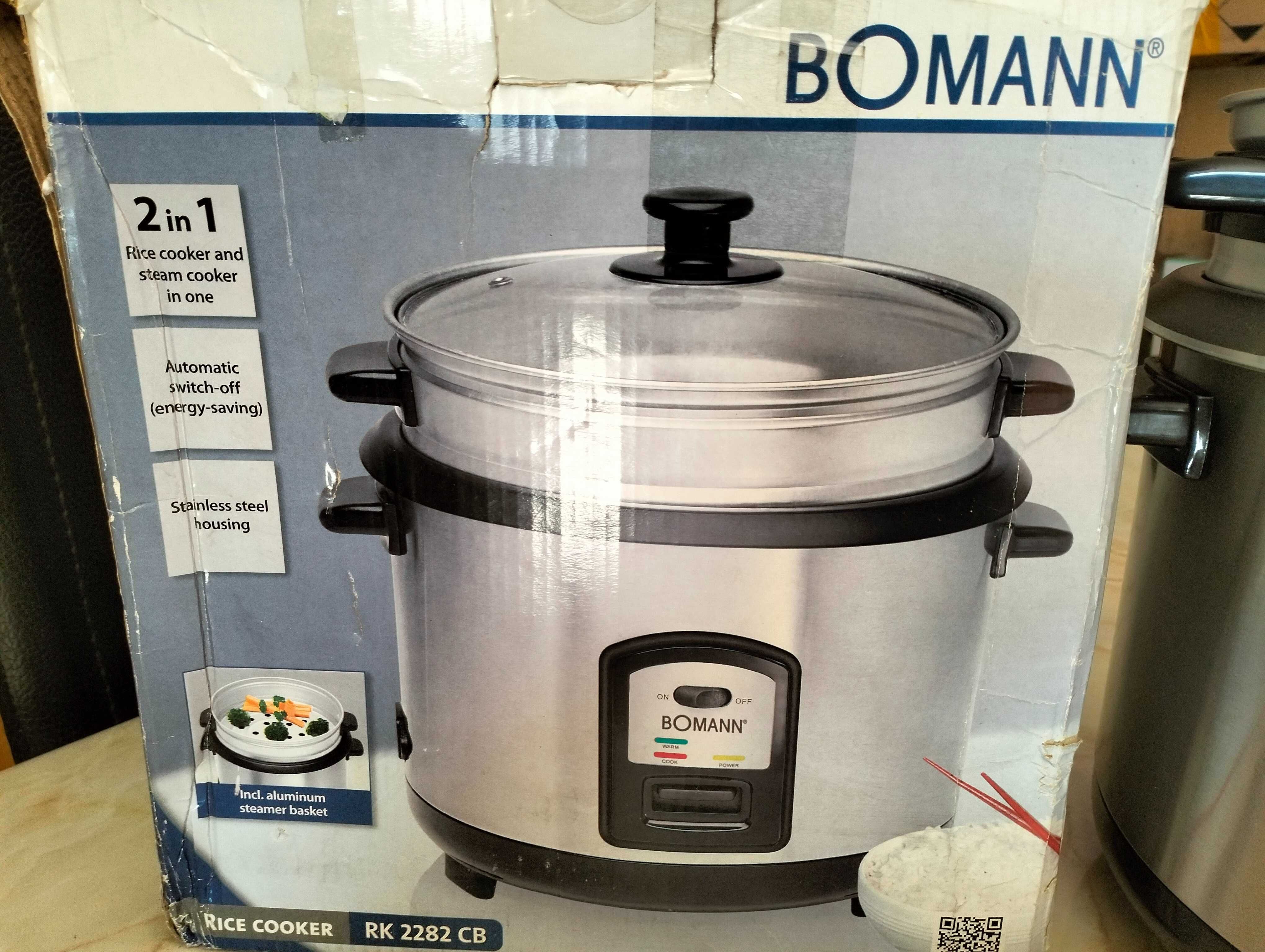 Steamer 2+1 marca Bomann