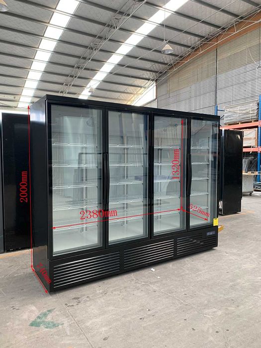 Vitrina frigorifica verticala cu 4 usi - Maxima 4DF / Congelare / 2.5m