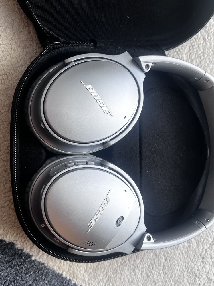 Căști Bose QC35 – Noise Cancelling, Bluetooth, cu husă originală