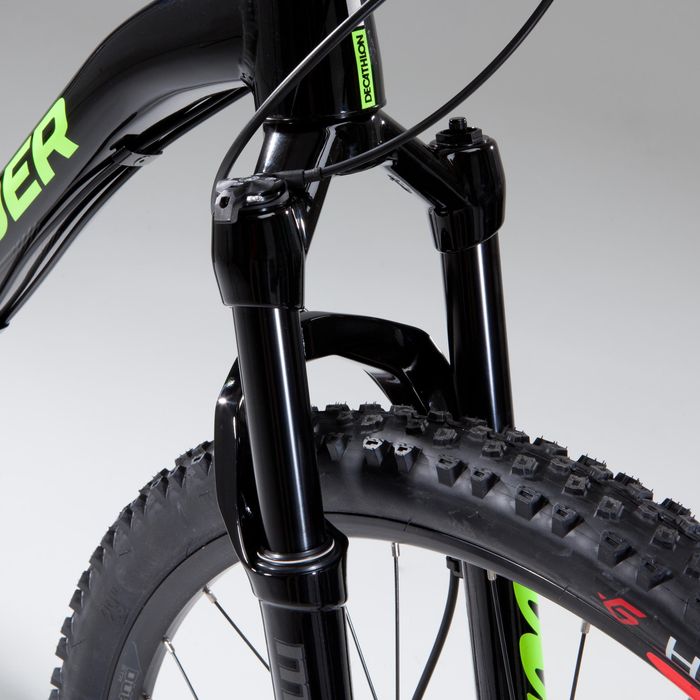 Bicicletă Mtb Xc 100 29" Negru-Fluo - XL - produs resigilat Decathlon