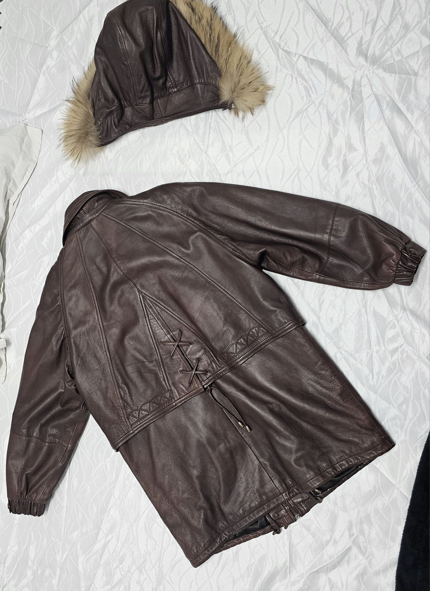 Jachetă de piele vintage-dama