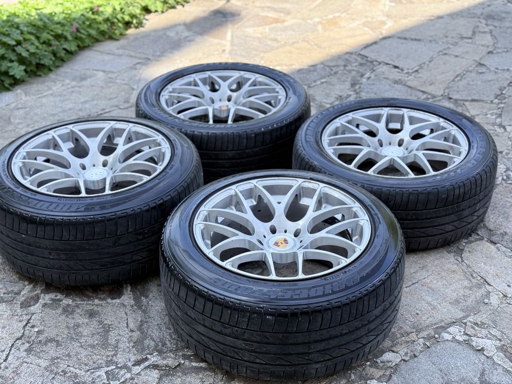 Джанти 5x130 19 цола с хубави гуми  audi q7 porcshe