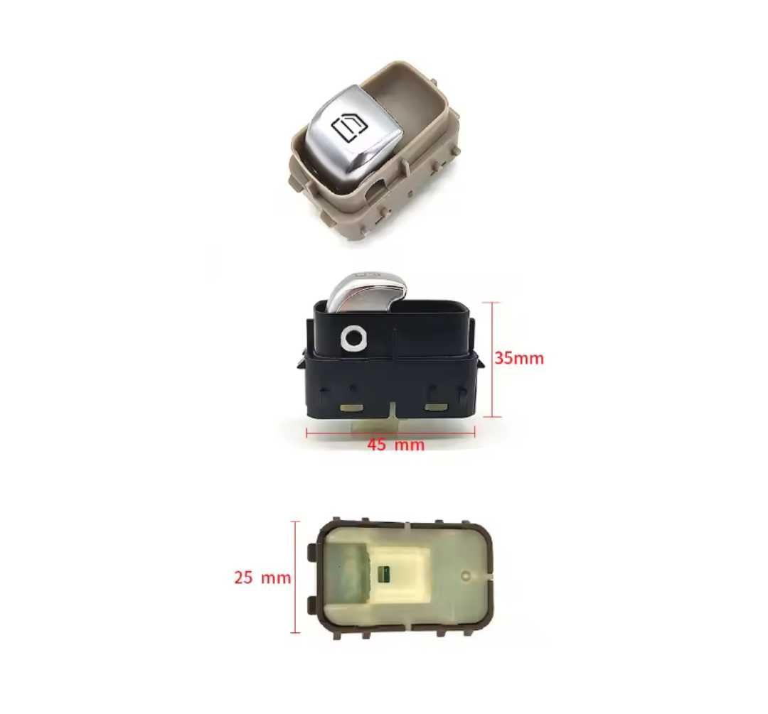 Бутон за стъклото за пасажера за Мерцедес Mercedes W205 W253 W213