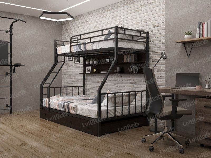 Детская Кровать Двухъярусная ВЕРОНА гарантия 10лет, Ikkiqavat