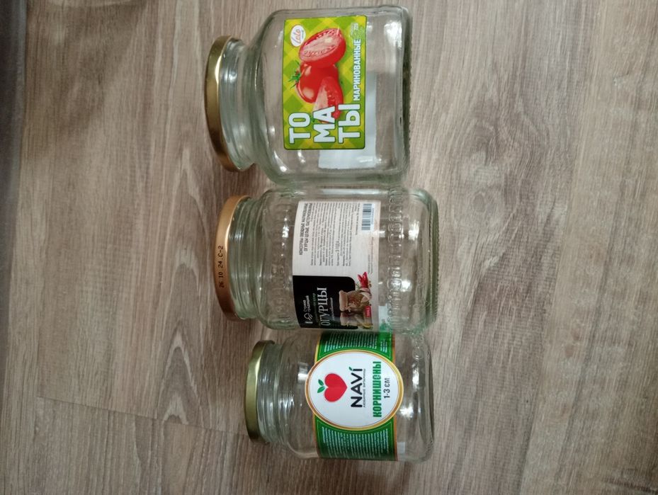 Банки стекляные, разные