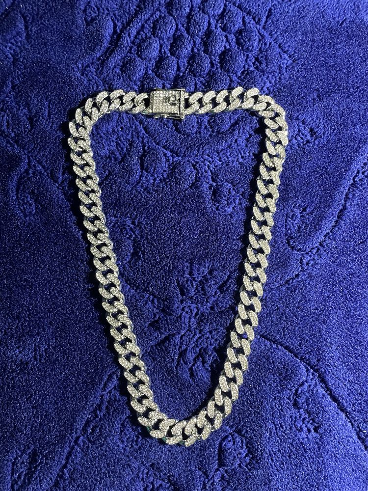 Lant Cuban Iced out fully iced, Hard Lock, Ice concept