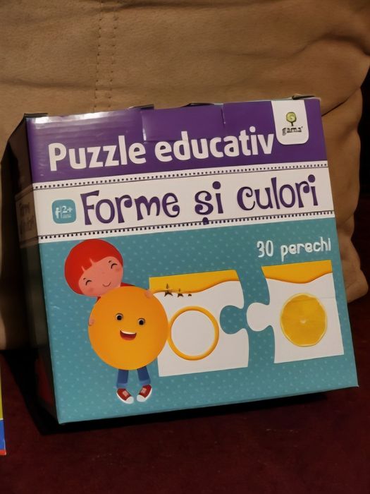 Puzzle educativ pentru bebelusi