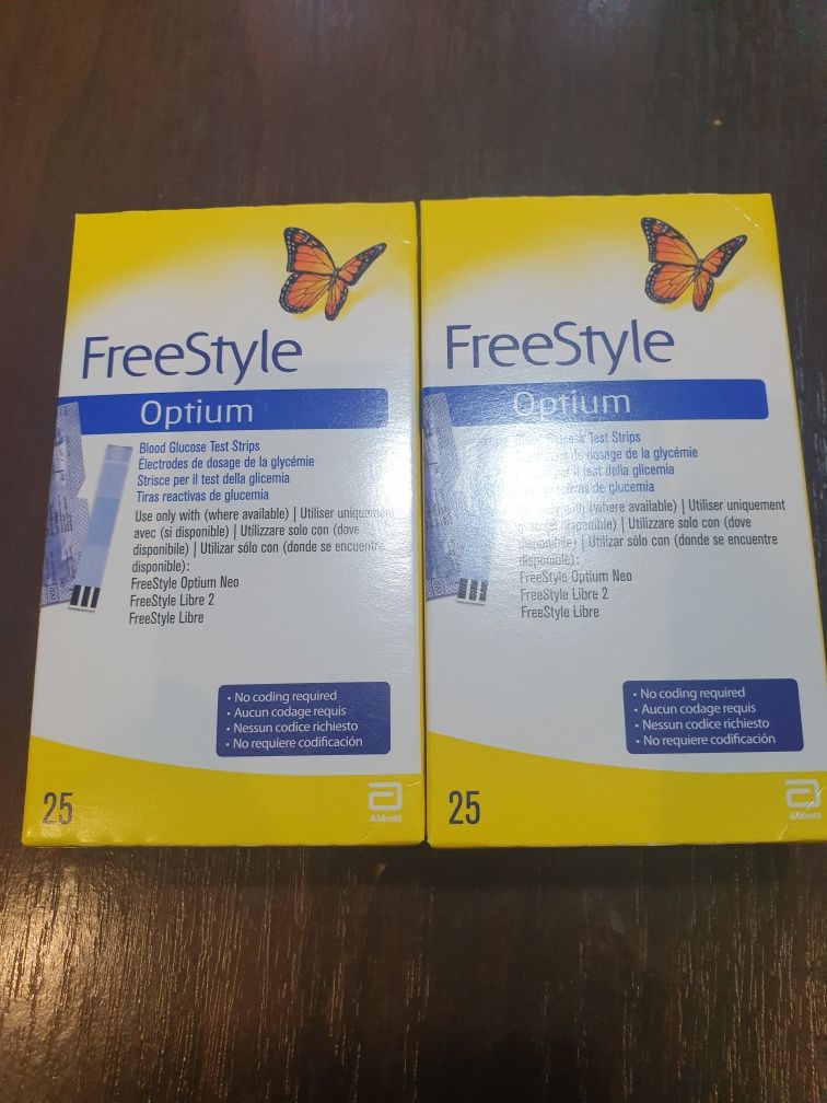 Teste Freestyle optium pentru cititor FreeStyle Libre și Libre 2