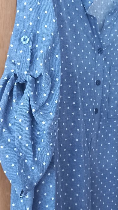 Vand bluza tip cămașă dama, noua,made în Italy cu eticheta, nr 46-48