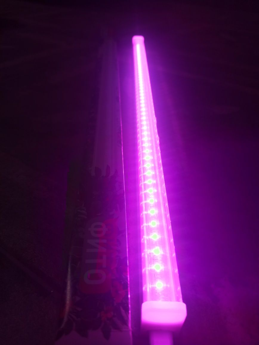 LED Фитолампа полного спектра 9W лампа для рассады лампа для растений