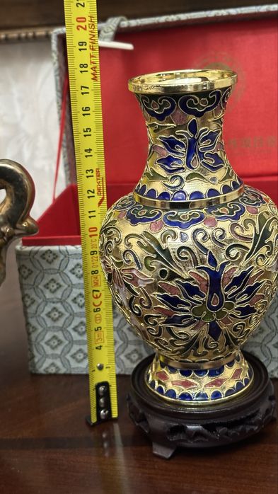 Vază Claisonne si vas decorativ japonez ,,Satsuma “