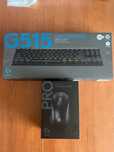 Игровая клавиатура, мышь logitech