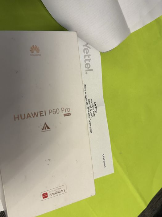 КАТО НОВ 256GB Huawei P60 Pro Yettel Гаранция 2028 Pearl / White