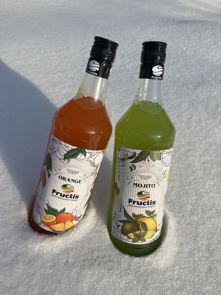 Сиропы Fructis для кофе, чая, лимонада