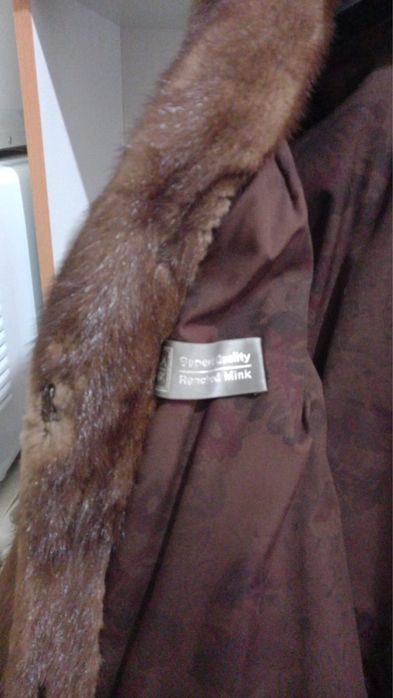 Haina de blană bizon