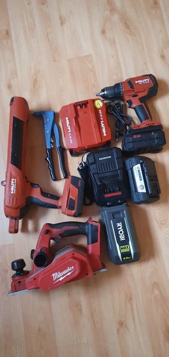 Milwaukee,,Hilti,Bosch,Ryobi,Gesipa,diferite scule