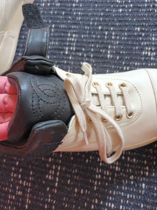 Chanel кецове ест.кожа