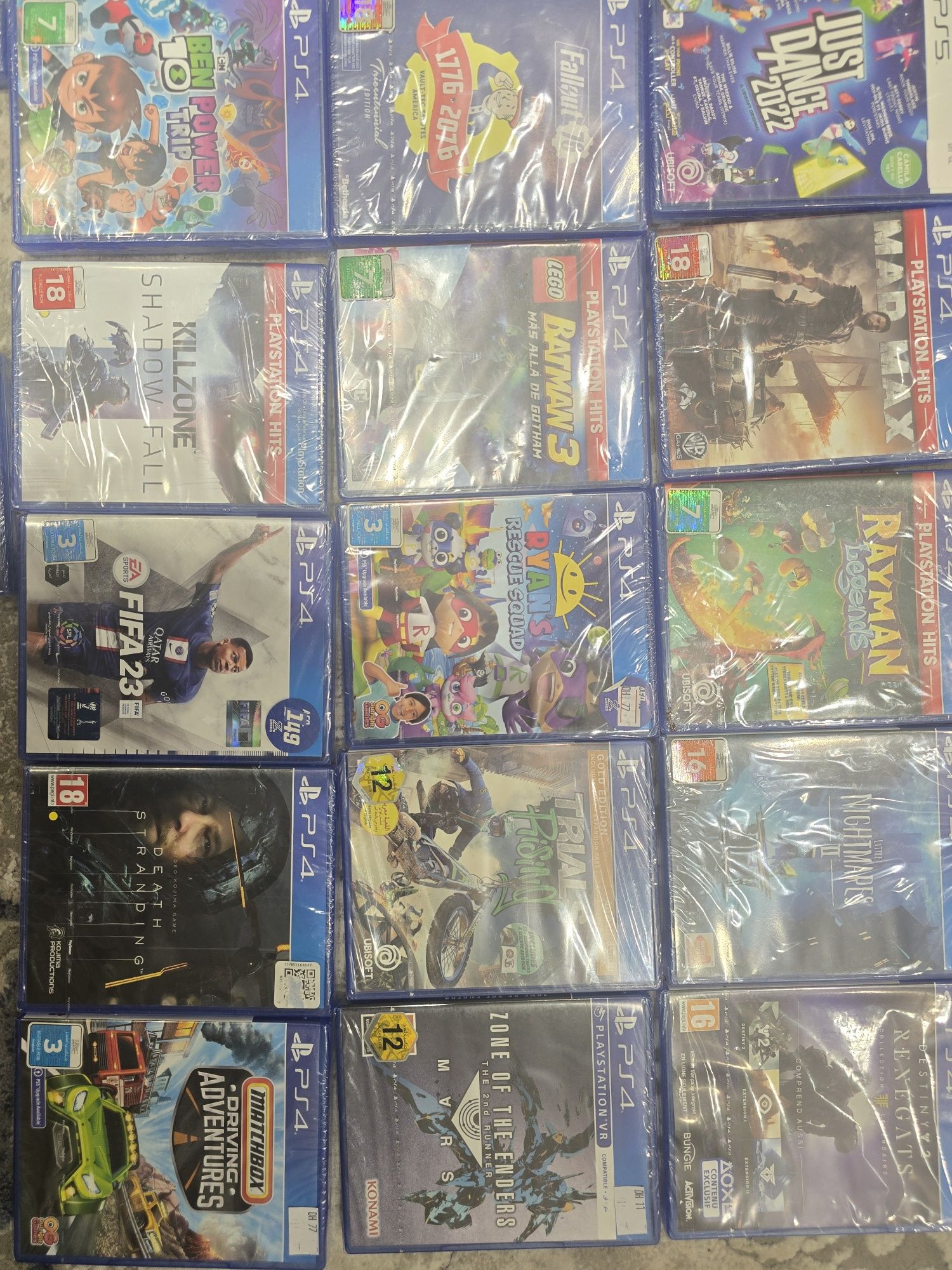 Новые диски для ps4, ps5, xbox one