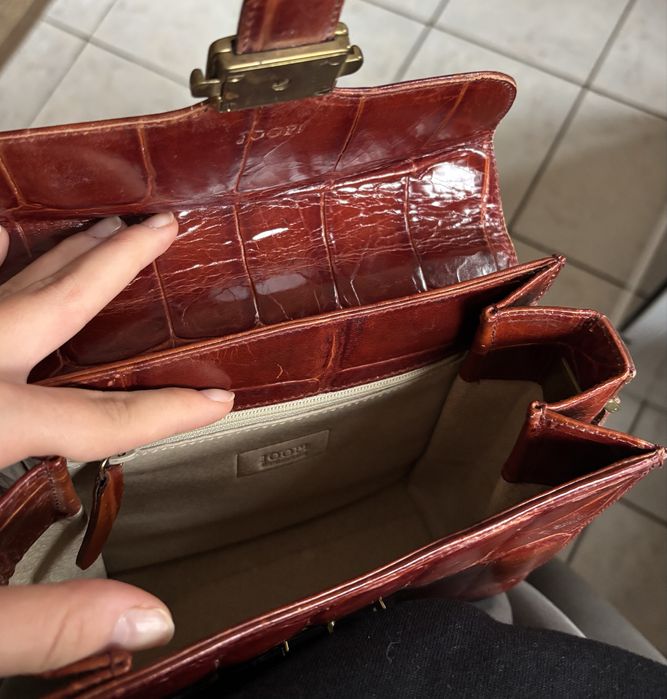 geantă vintige jopi de piele