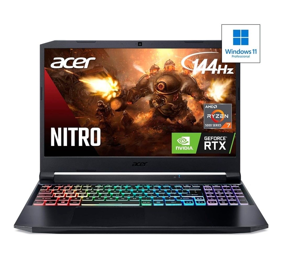 Acer nitro 5, пользовался редко