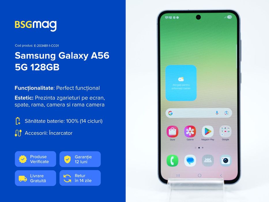 Telefon Samsung Galaxy A56 5G 128GB - BSGmag