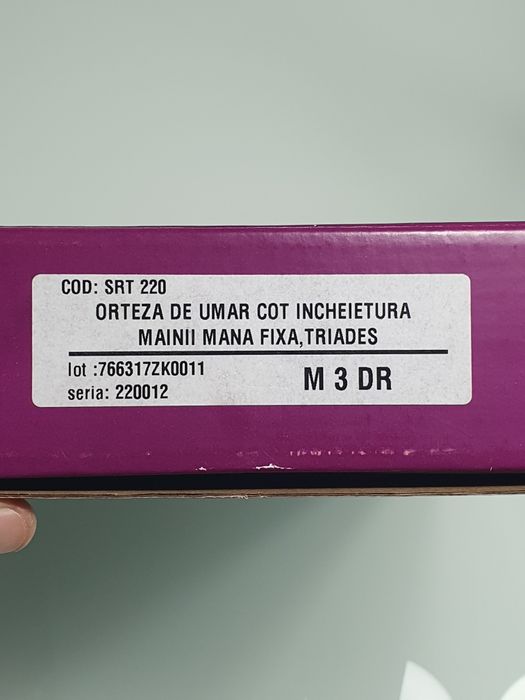 Orteza de umăr drept