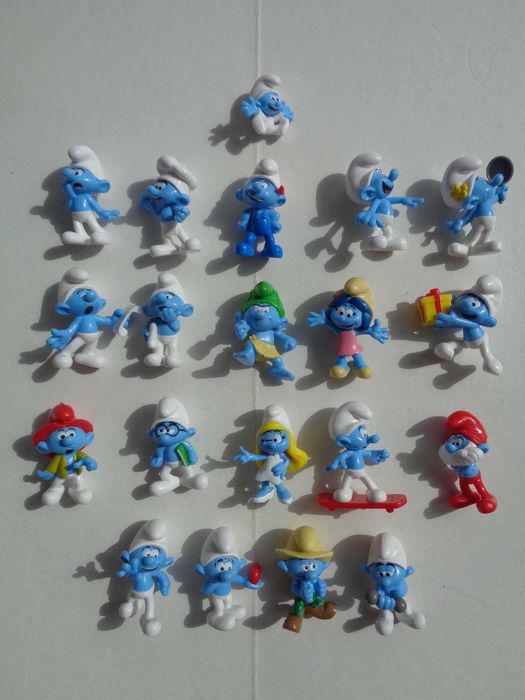 Figurine Strumfii 2025 set complet