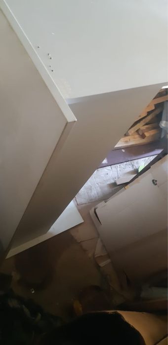 Стол офисный серый