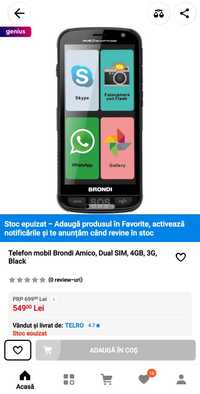 Telefon android brondi