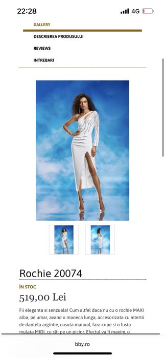 Rochie elegantă, marimea 36 bby