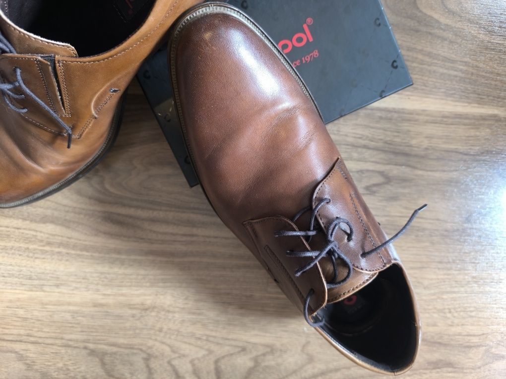 Pantofi piele naturala