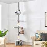 Ansamblu pisici cu sisal, reglabil până la tavan |S 592974 Light Gray