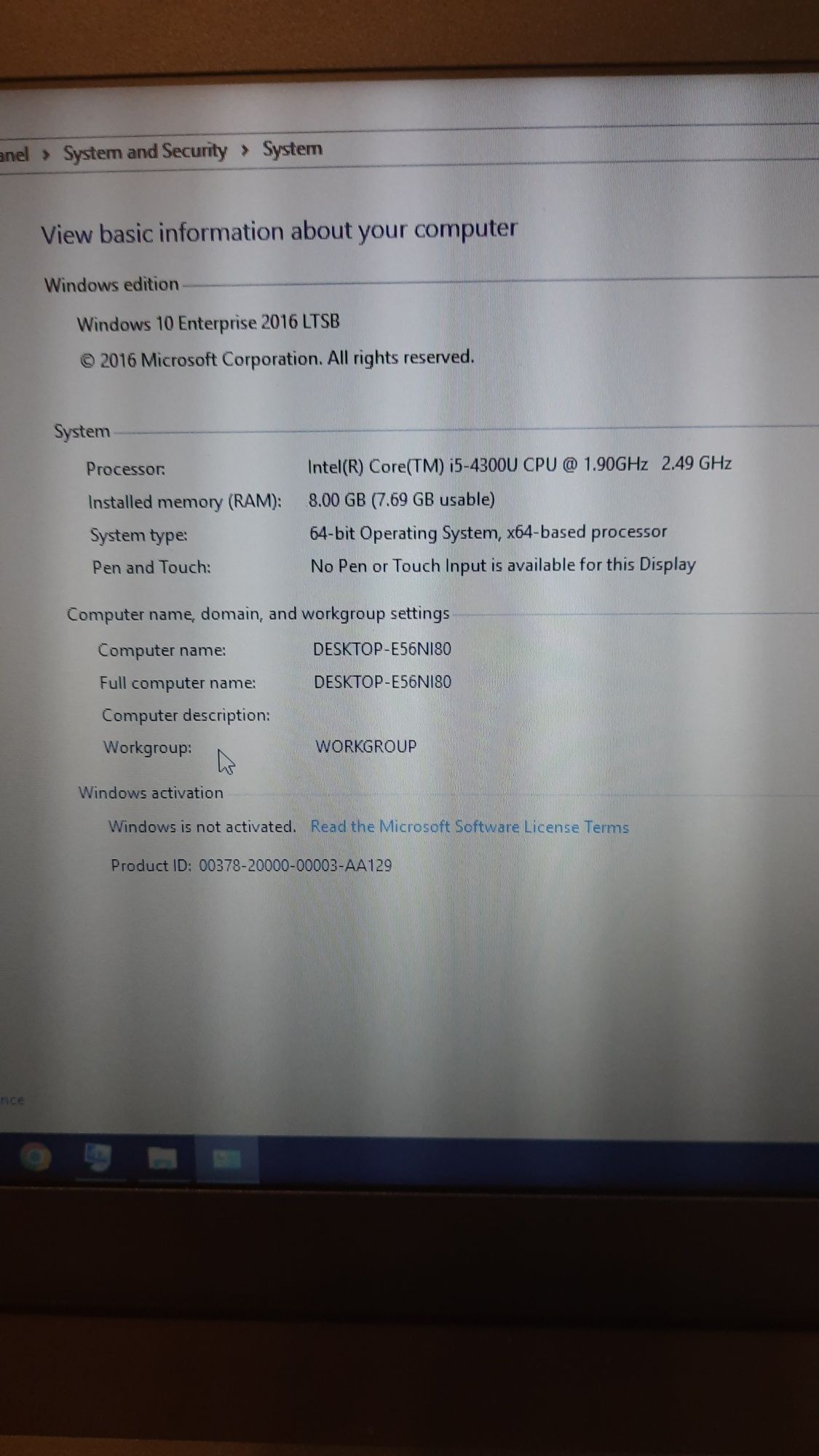 Lenovo ThinkPad T440 + зарядно
