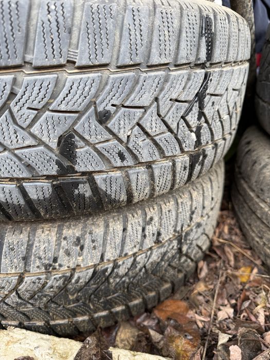 Set jante/roti otel VW 5x112 + anvelope Dunlop 205/55/r16