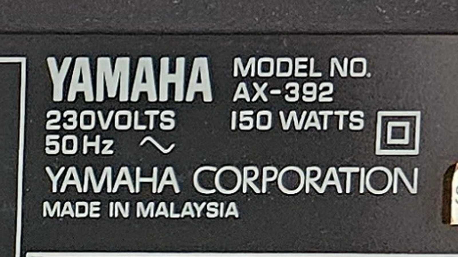 Yamaha AX-392 и тонколони