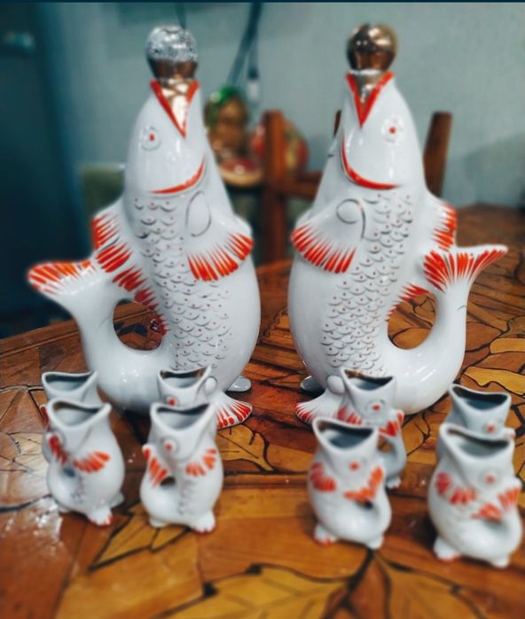 Графины с рюмочками декоративные 2 компл.