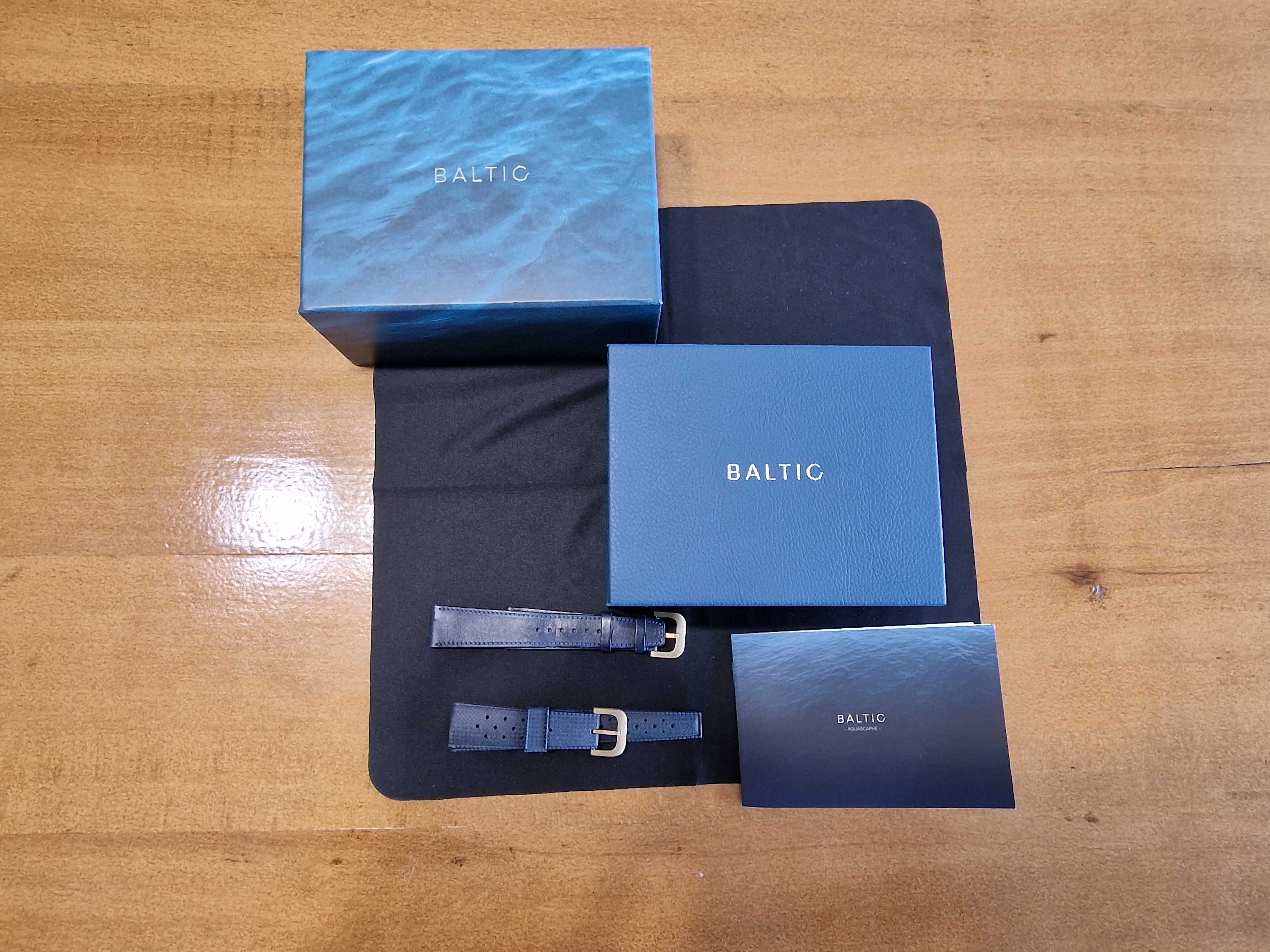 Baltic Aquascaphe Blue Gilt Bronze