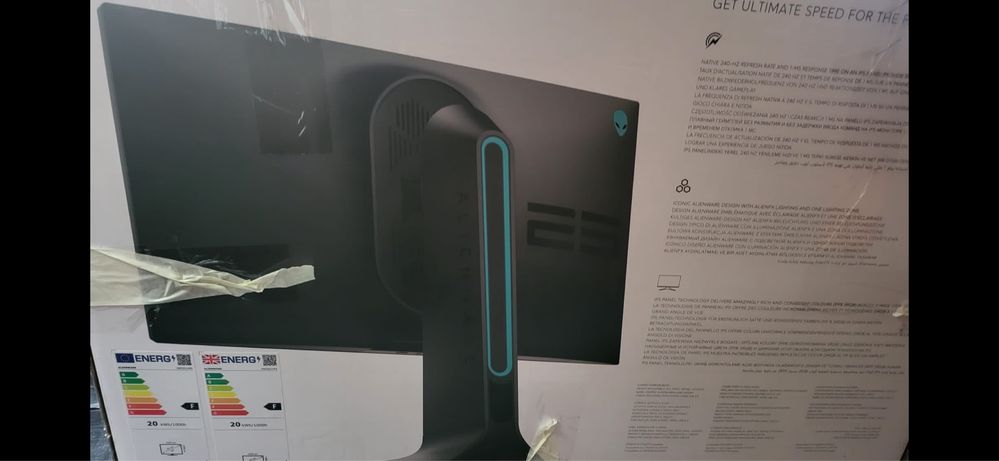 Vand monitor Alienware AW2521HFA pentru piese , ecran defect