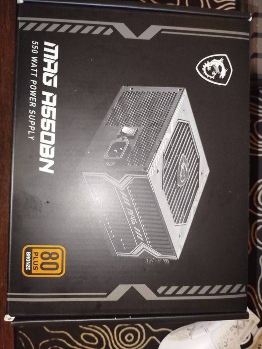 MSI mag a550BN 550 watt power suply