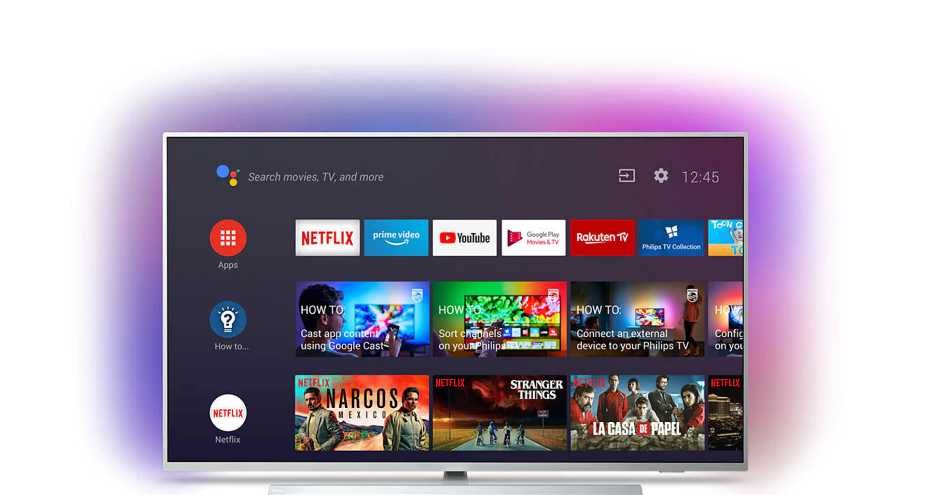 Televizor LED Smart Ambilight Android Philips, 146cm, 58PUS7304/12, 4K