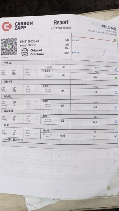 Injectoare audi vw skoda 2.0 tdi CBA reconditionate
