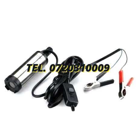 Pompa Electrica Pentru Combustibil 12v Cu Furtun Produs Nou