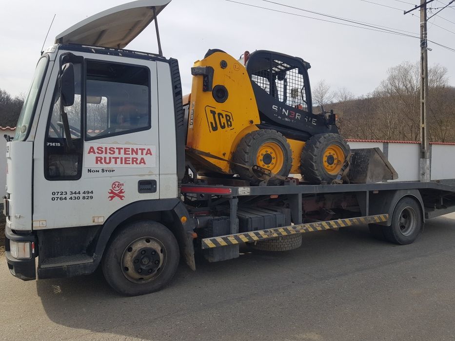 Promoție:Tractari auto platforma Craiova, transport utilaje agricole