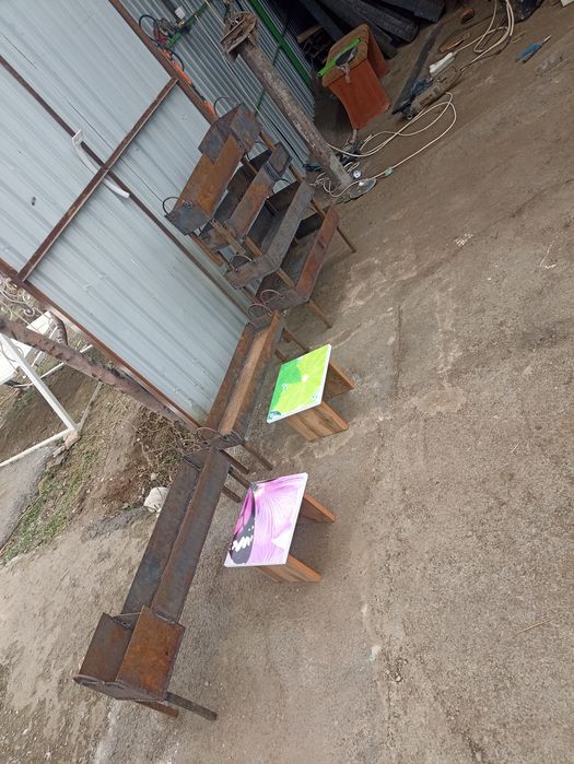 Мангалдар бар аяқтары жыйналмалы