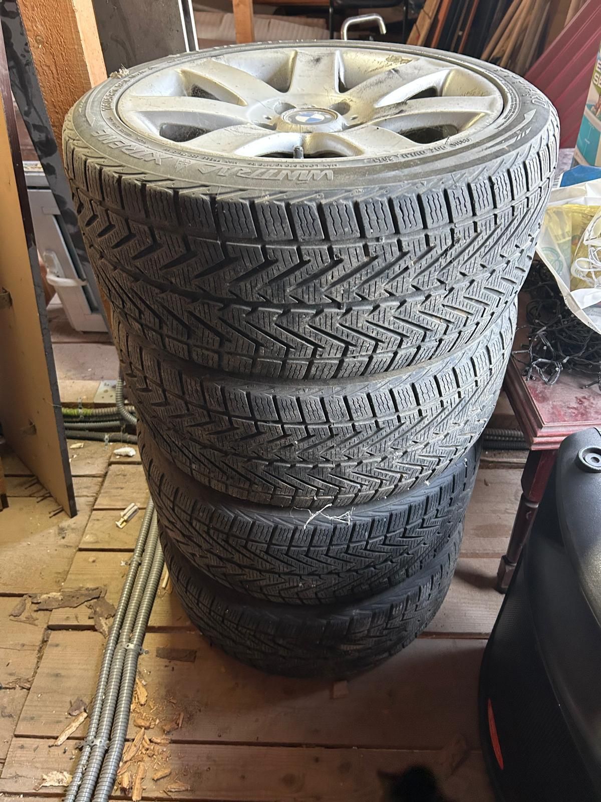 Roti BMW e 46 pe 17