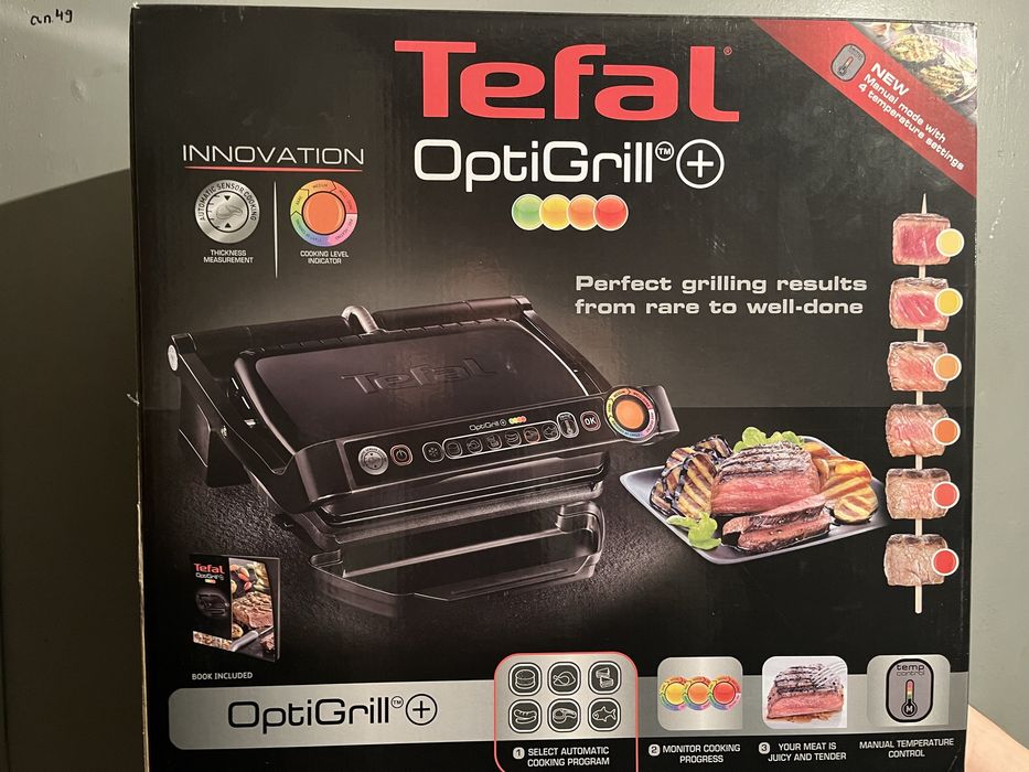 Продавам грил Tefal OptiGril +