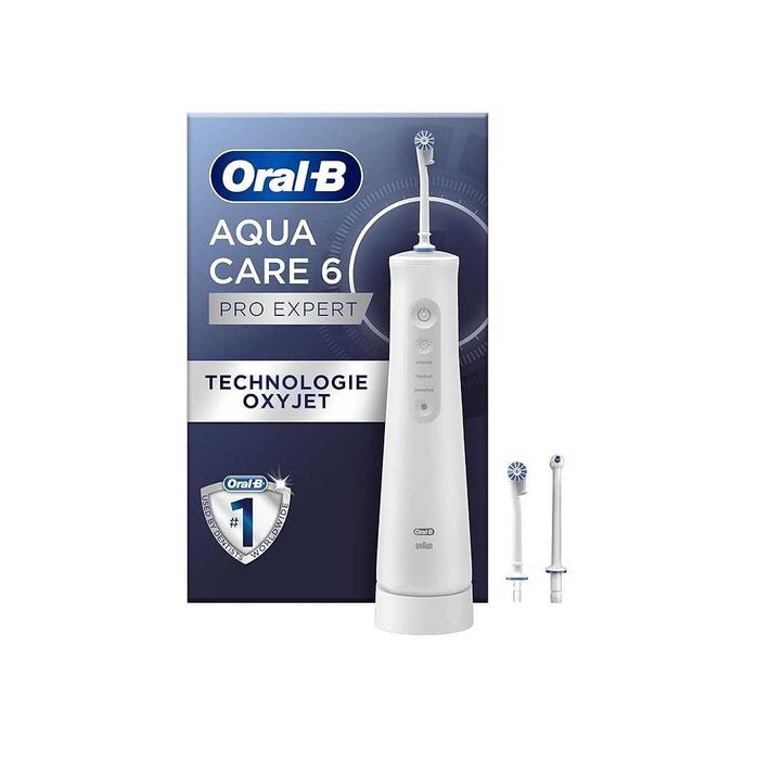 Зъбен душ Oral-B AquaCare Pro Expert Series 6, Бял
