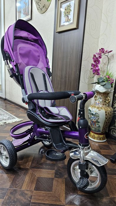 Детский велосипед-коляска. СРОЧНО!