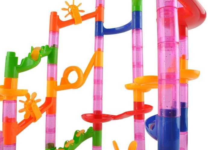 Конструктор писта тип пързалка с топки